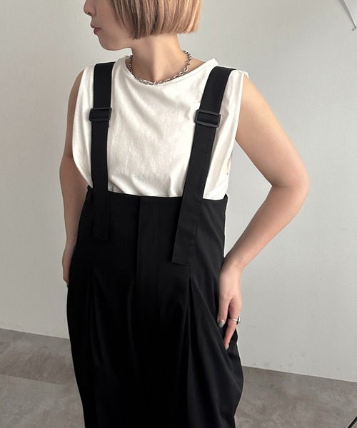 ベージュ サスペンダー付きスノーボードオーバーオール ベージュ サスペンダー付きスノーボードオーバーオール