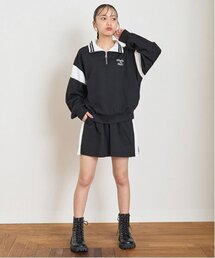 LOVETOXIC | 【LTXC】ハーフZIP長袖SETUP(ワンピース)