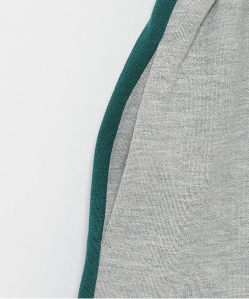 LOVETOXIC（ラブトキシック）の「【LTXC】ハーフZIP長袖SETUP（ワンピース・キッズ・ブラック/オフホワイト/トップグレー・S/L/M）」の10枚目の写真