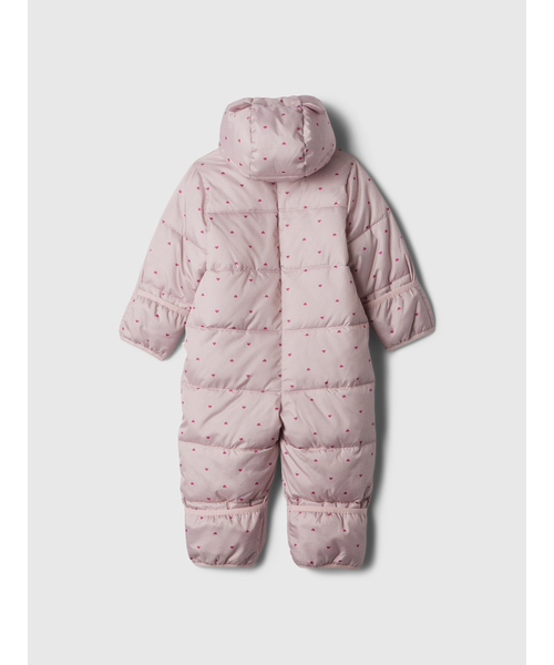 GAP（ギャップ）の「ColdControl Max パファー スノースーツ (ベビー)（ダウンジャケット/コート・キッズ・ブラック/ピンク・60cm/70cm/80ｃｍ/90cm）」の4枚目の写真