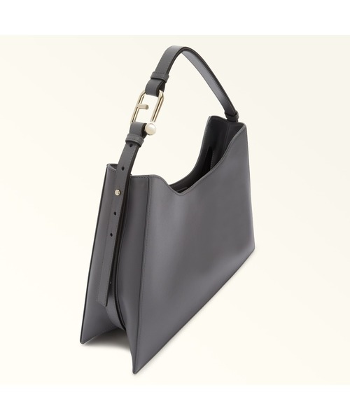 FURLA（フルラ）の「FURLA NUVOLA L HOBO（ショルダーバッグ・レディース・ダークグレー・ONE SIZE）」の3枚目の写真