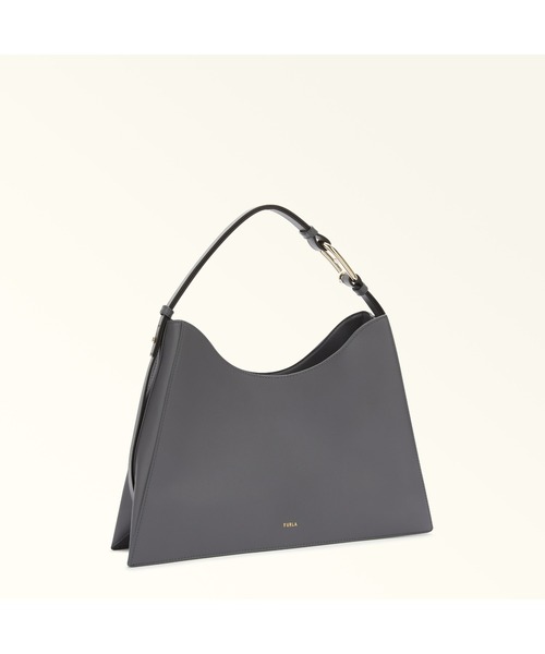 FURLA（フルラ）の「FURLA NUVOLA L HOBO（ショルダーバッグ・レディース・ダークグレー・ONE SIZE）」の2枚目の写真