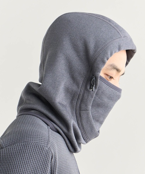 NANGA（ナンガ）の「POLARTEC POWER STRETCH BALACLAVA/ポーラテック パワーストレッチ バラクラバ（ネックウォーマー/スヌード・メンズ・グレー/ブラック・FREE）」の6枚目の写真