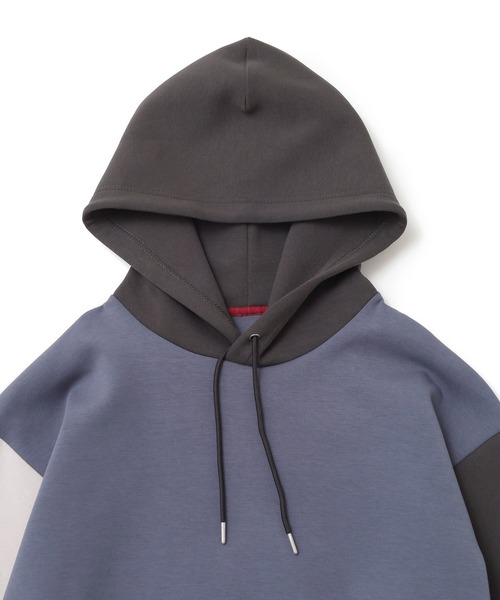 JUNRED(ジュンレッド)の「moistickスウェットプルパーカー(パーカー・メンズ・チャコールグレー/ブルー系その他4/ライトグレー・L/M/S)」の11枚目の写真