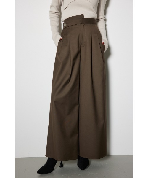 rienda（リエンダ）の「レイヤードベルトパンツ（スラックス・レディース・ピンク/ベージュ/カーキ・SMALL/MEDIUM）」の22枚目の写真