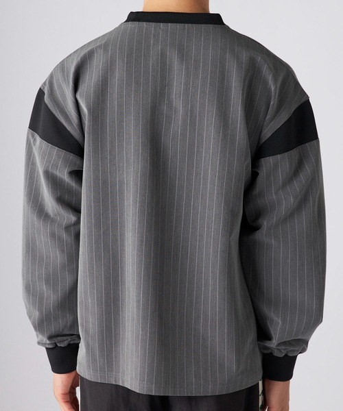 Kappa（カッパ）の「フットボールルックTシャツ (ユニセックス)（Tシャツ/カットソー・レディース・ネイビー/グレー・SMALL/MEDIUM/LARGE）」の8枚目の写真