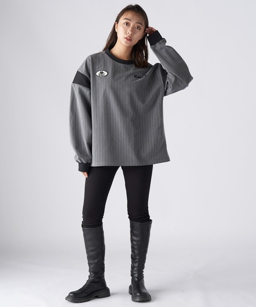 セール】【Kappa】AUTHENTIC フットボールルック ロングTシャツ