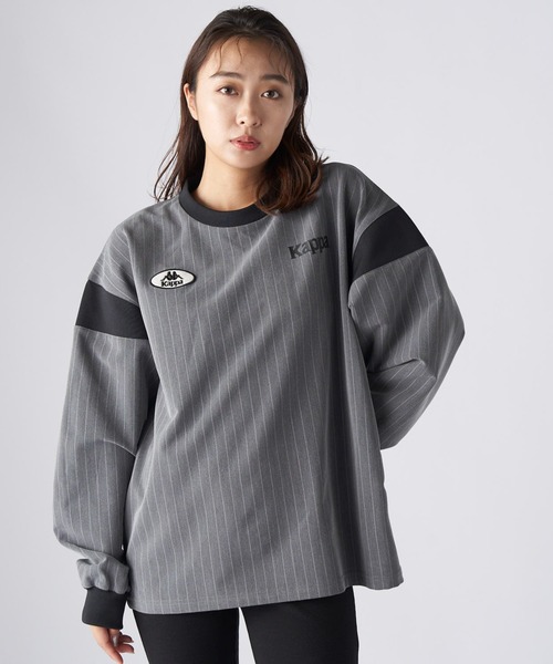 セール】【Kappa】AUTHENTIC フットボールルック ロングTシャツ