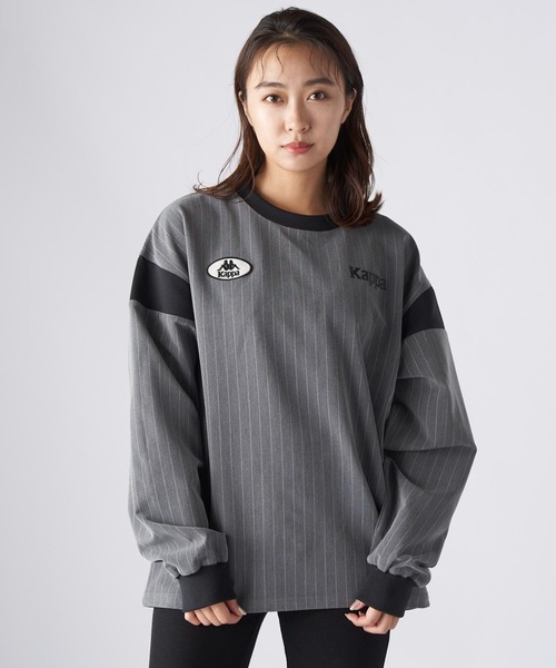 セール】【Kappa】AUTHENTIC フットボールルック ロングTシャツ