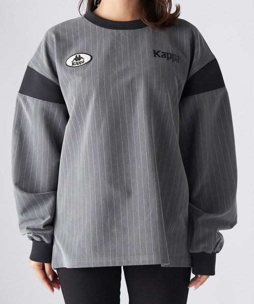 セール】【Kappa】AUTHENTIC フットボールルック ロングTシャツ