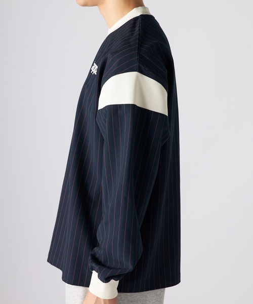 Kappa（カッパ）の「フットボールルックTシャツ (ユニセックス)（Tシャツ/カットソー・レディース・ネイビー/グレー・SMALL/MEDIUM/LARGE）」の16枚目の写真