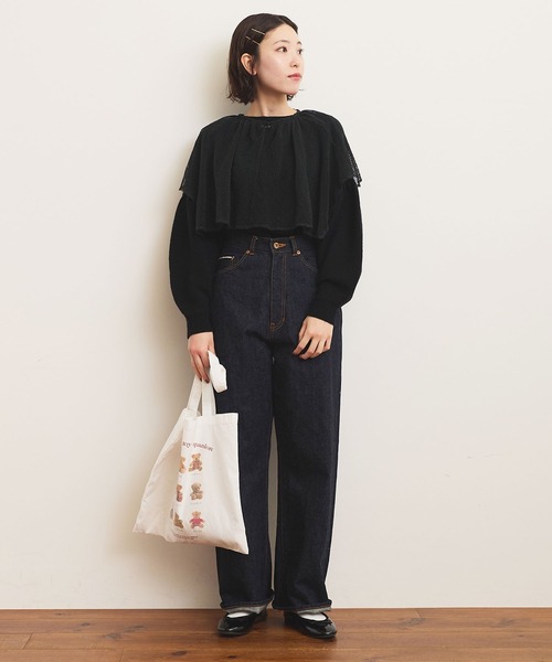 fig Ｌondon（フィグロンドン）の「timeless friend bag（トートバッグ・レディース・ホワイト・FREE）」の5枚目の写真