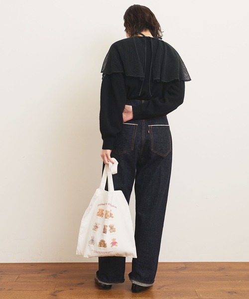 fig Ｌondon（フィグロンドン）の「timeless friend bag（トートバッグ・レディース・ホワイト・FREE）」の7枚目の写真