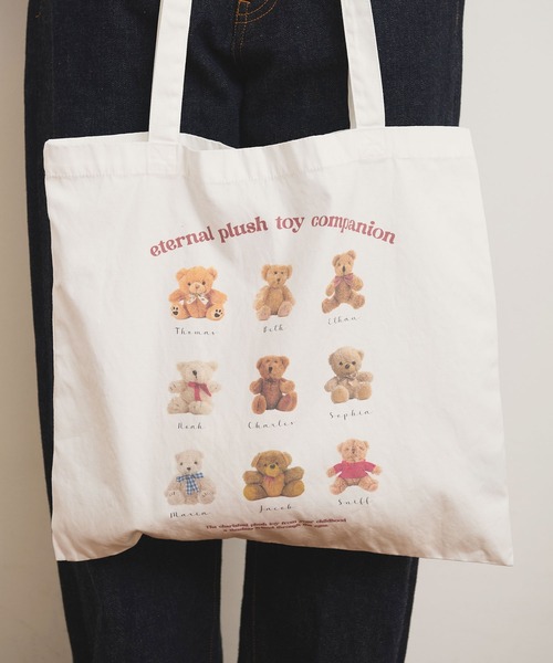 fig Ｌondon（フィグロンドン）の「timeless friend bag（トートバッグ・レディース・ホワイト・FREE）」の12枚目の写真