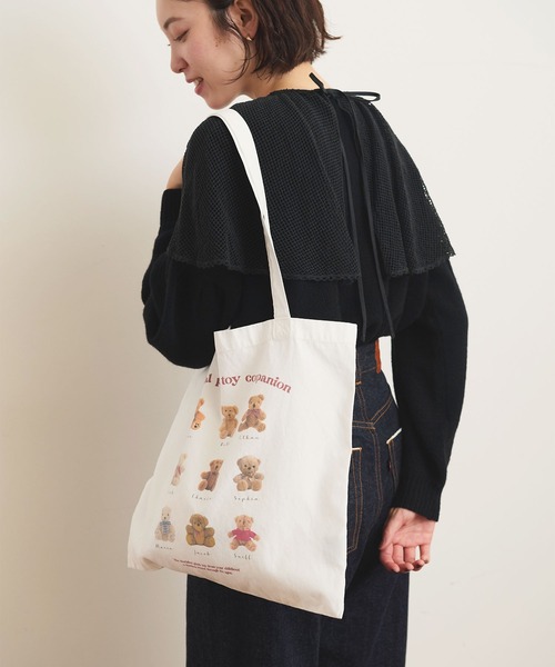 fig Ｌondon（フィグロンドン）の「timeless friend bag（トートバッグ・レディース・ホワイト・FREE）」の16枚目の写真