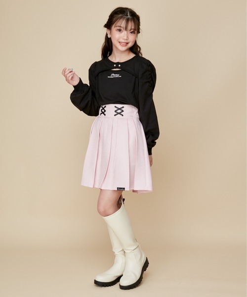 JENNI（ジェニィ）の「ボリュームソールロングブーツ（ブーツ・キッズ・ブラック/グレー/オフホワイト・24cm/23cm/22cm/21cm/20cm）」の20枚目の写真