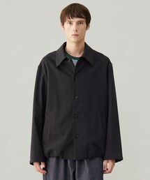 UNFILO（アンフィーロ）の「【男女兼用】フラノライク ショートブルゾン（ブルゾン）」