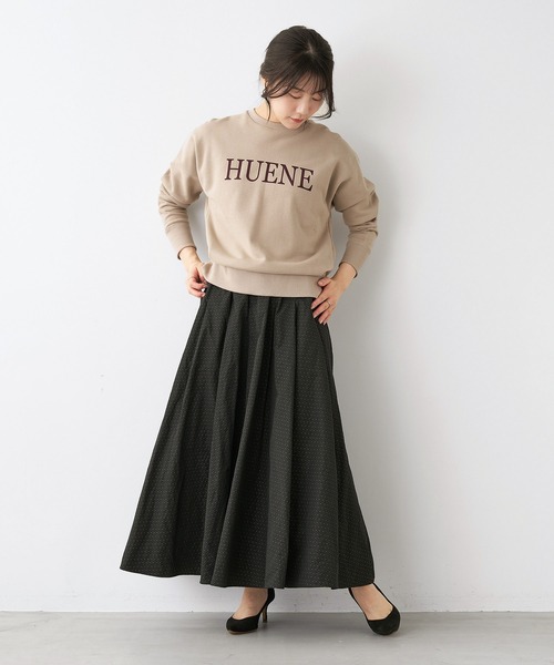 MICA&DEAL（マイカ＆ディール）の「タックメモリースカート（スカート・レディース・イエロー/オリーブ/ブラック・FREE）」の14枚目の写真