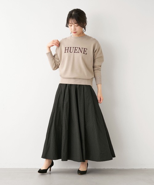 MICA&DEAL（マイカ＆ディール）の「タックメモリースカート（スカート・レディース・イエロー/オリーブ/ブラック・FREE）」の15枚目の写真