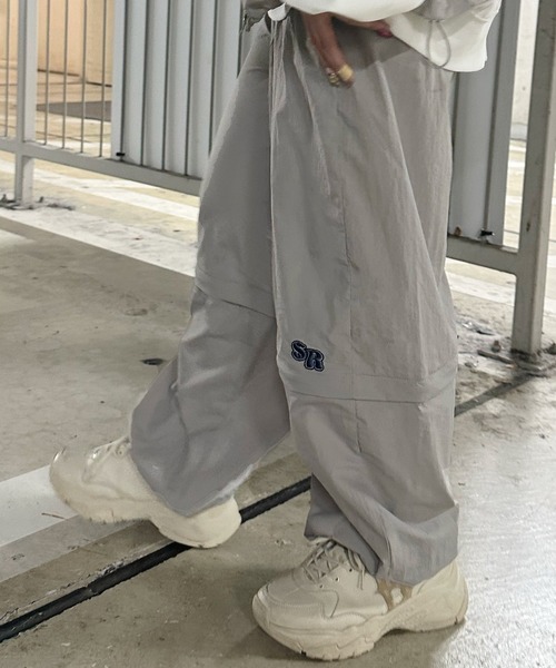 ohotoro アイボリー ナイロンカーゴパンツ sサイズ ohotoro アイボリー ナイロンカーゴパンツ sサイズ nylon cargo pants