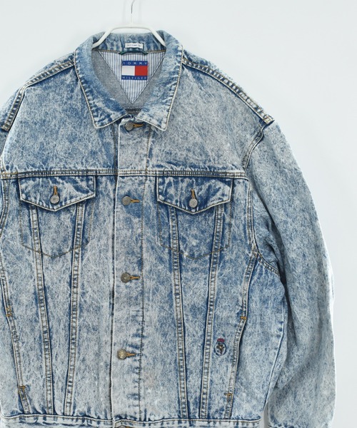 【ヴィンテージ古着】80-90's TOMMY HILFIGER デニムジャケット