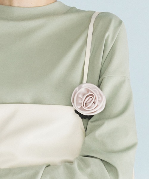 kiehtova（キエトヴァ）の「【kiehtova】ROSE SHUSHU / S KTH4（シュシュ・レディース・ブラック/ベージュ・S）」の2枚目の写真