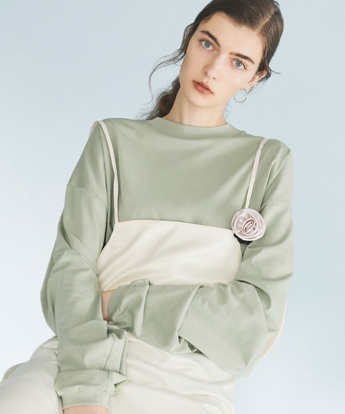 kiehtova（キエトヴァ）の「【kiehtova】ROSE SHUSHU / S KTH4（シュシュ・レディース・ブラック/ベージュ・S）」の7枚目の写真