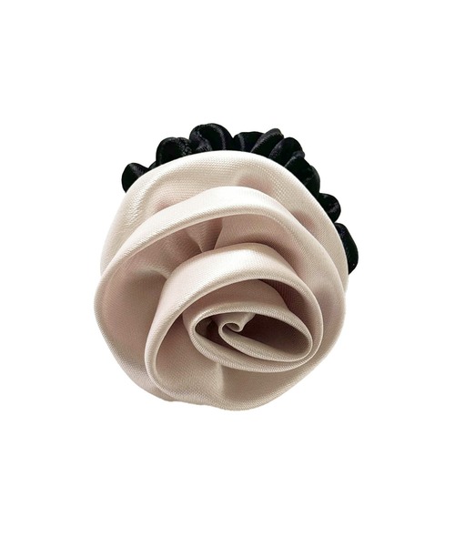 kiehtova（キエトヴァ）の「【kiehtova】ROSE SHUSHU / S KTH4（シュシュ・レディース・ブラック/ベージュ・S）」の8枚目の写真