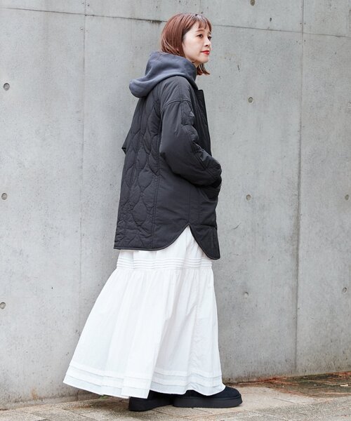 追加2》保温 / リブ付き中綿ブルゾン（ブルゾン）｜B.C STOCK（ベー