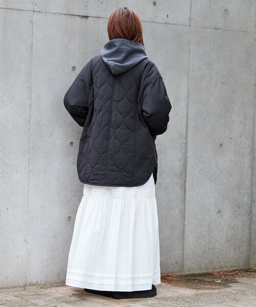 追加2》保温 / リブ付き中綿ブルゾン（ブルゾン）｜B.C STOCK（ベー