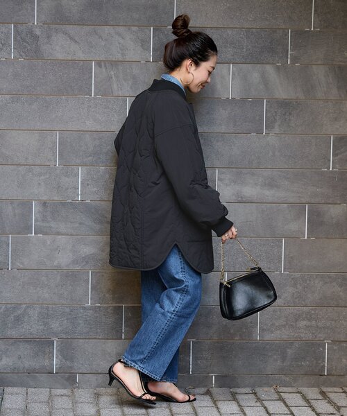 追加2》保温 / リブ付き中綿ブルゾン（ブルゾン）｜B.C STOCK（ベー