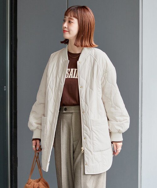 追加2》保温 / リブ付き中綿ブルゾン（ブルゾン）｜B.C STOCK（ベー