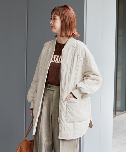 追加2》保温 / リブ付き中綿ブルゾン（ブルゾン）｜B.C STOCK（ベー