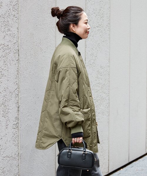 追加2》保温 / リブ付き中綿ブルゾン（ブルゾン）｜B.C STOCK（ベー