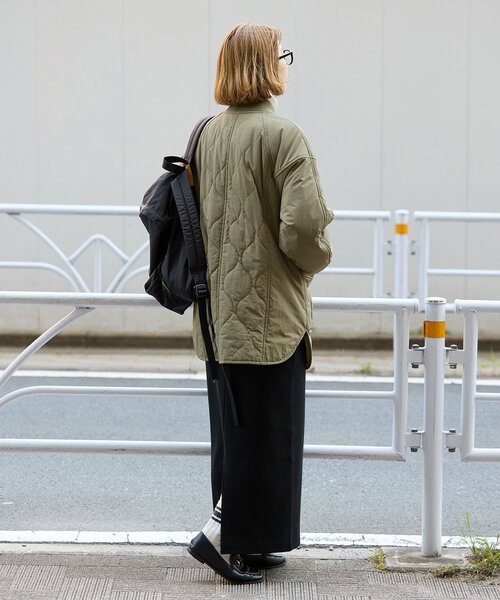 B.C.ストック　　保温/ リブ付き中綿ブルゾン 追加3》【WEB+一部店舗限定】保温 / リブ付き中綿ブルゾン（中綿