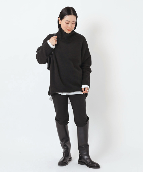 EVERYDAY I LIKE.(エヴリディアイライク)の「Newモイストウォームレギンス(その他パンツ・レディース・ブラック/グレー・36/38)」の20枚目の写真