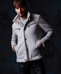 HIDEAWAYS NICOLE | 裏ボアムートン風スタンドブルゾン(ブルゾン)