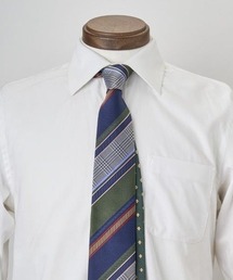 giraffe | レジメングレンチェックチップ小紋タイ(ネクタイ)