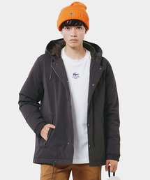 LACOSTE | RDS認証ダウン 耐水透湿メンブレン バルーンシルエット ボリューム ピケダウンジャケット / フーディ(ダウンジャケット/コート)