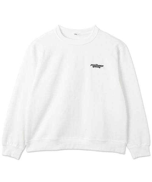 WEGO(ウィゴー)の「WEGO/リラックスフィットグラフィックプルオーバー(スウェット・メンズ・ホワイト/ブラック・MEDIUM/LARGE)」の12枚目の写真