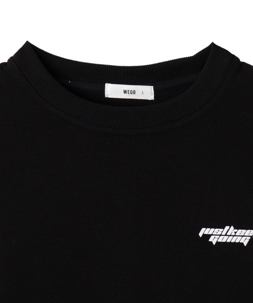 WEGO(ウィゴー)の「WEGO/リラックスフィットグラフィックプルオーバー(スウェット・メンズ・ホワイト/ブラック・MEDIUM/LARGE)」の17枚目の写真