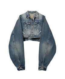 Maison MIHARA YASUHIRO（メゾンミハラヤスヒロ）の「Cropped Denim Jacket（デニムジャケット）」