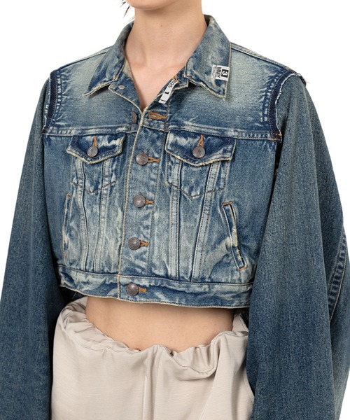 セール】Cropped Denim Jacket（デニムジャケット）｜Maison