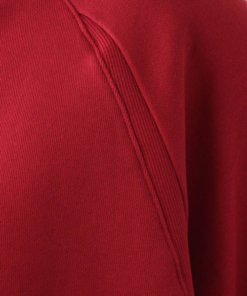 LEPSIM（レプシィム）の「ラグランリブプルオーバー　140539（Tシャツ/カットソー・レディース・ブラック/オフホワイト/レッド/ピンク/キナリ/エメラルドブルー/チャコールグレー・TALL/FREE）」の10枚目の写真