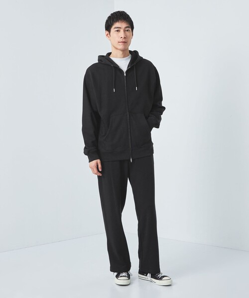 green label relaxing(グリーンレーベルリラクシング)の「クリア スウェット ジップ パーカー(パーカー・メンズ・ブラック/ライトグレー/オレンジ・M/XL/L/S)」の5枚目の写真