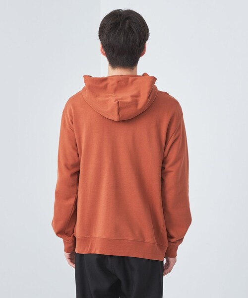 green label relaxing(グリーンレーベルリラクシング)の「クリア スウェット ジップ パーカー(パーカー・メンズ・ブラック/ライトグレー/オレンジ・M/XL/L/S)」の10枚目の写真