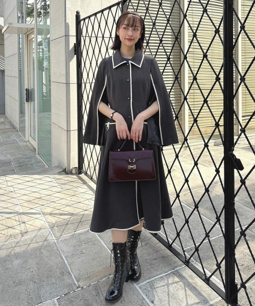 an another angelus(アンアナザーアンジェラス)の「レトロヒールレースアップブーツ/ananotherangelus(ブーツ・レディース・ブラウン/ブラック・L/M/S)」の11枚目の写真