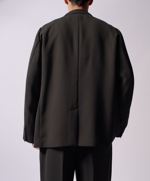 Lui's（ルイス）の「comfortable ダブルジャケット（テーラードジャケット・メンズ・ブラック/ブラック系その他・S/M）」の20枚目の写真