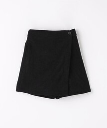 green label relaxing（グリーンレーベルリラクシング）の「【別注】＜Pluckys＞TJ ラップ キュロットパンツ（ブラック） / キッズ  100cm-130cm（その他パンツ・キッズ）」
