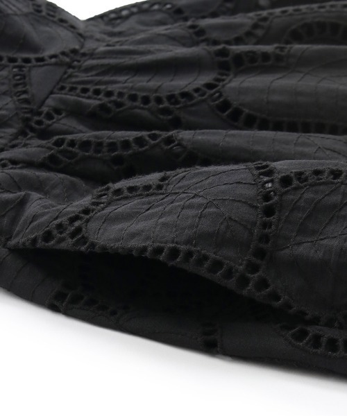 JENNE（ジェンヌ）の「ラグジュアリーコットンレーススカート（スカート・レディース・ホワイト/ブラック・SMALL/MEDIUM/LARGE）」の13枚目の写真